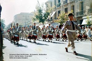 9 EME HUSSARDS DE ALBERT GENDRONNEAU 3 EME ESCADRON 1956 1957 (55)